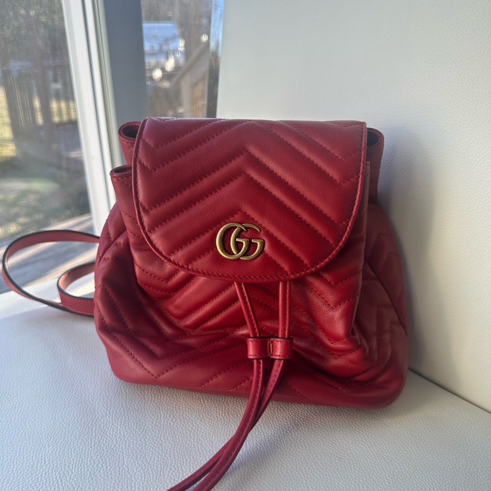 Gucci GG Marmont backpack